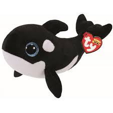 PELUCHE TY WHALE  15 CM