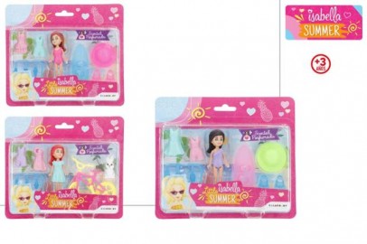 BLISTER MUÑECA BICICLETA Y TABLA SURF 37685