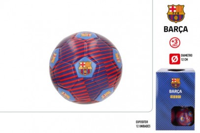 PELOTA BARÇA BLANDA   9 Cm- Caja de 12 - 77875