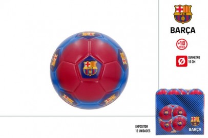 PELOTA BARÇA BLANDA 15 Cms x12 77876