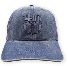 GORRA  FCB  AGED ( " TEJANO " )  (  24-25 ) ADULTO