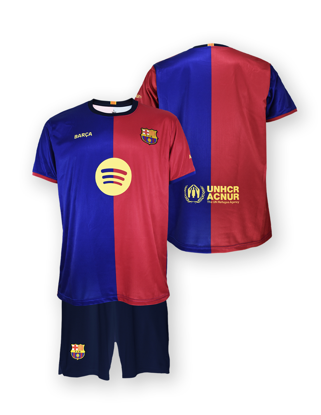 BOX FCB 1 EQ ( 24-25 ) LISO T-2 BLAUGRANA