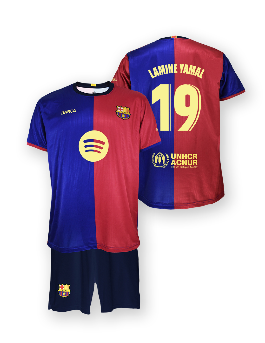 BOX FCB 1º EQ (24 - 25 ) LAMINE YAMAL TALLA 14