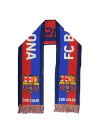 BUFANDA TELAR F.C.B. HORIZO  Nº53 COR CULE OSCURA