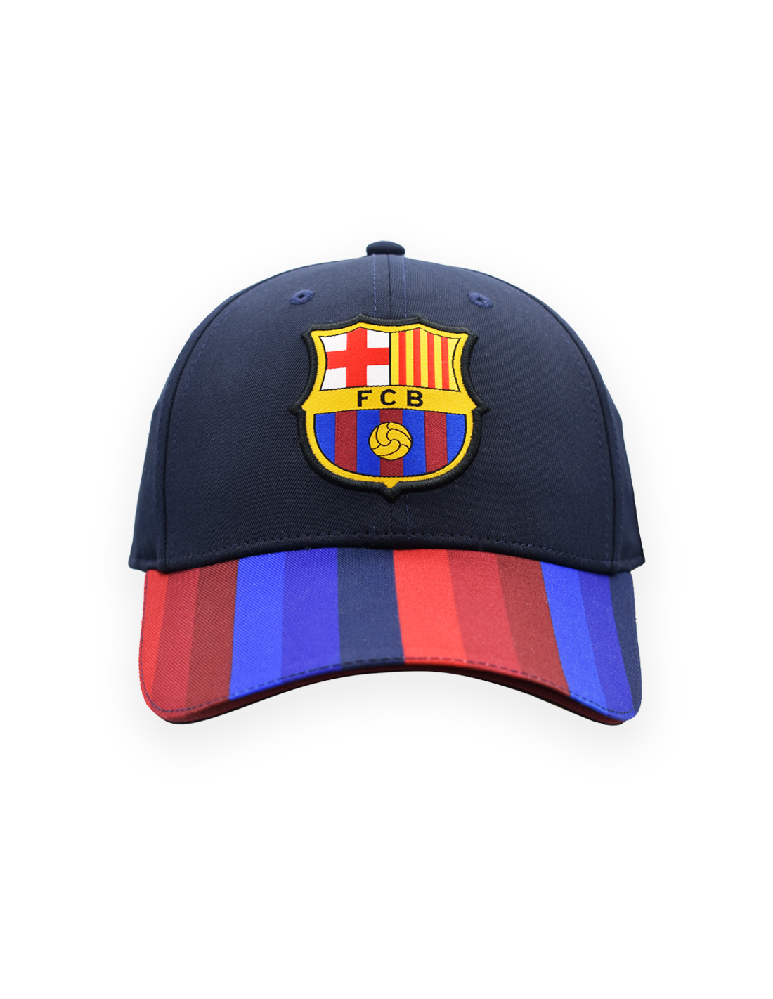 GORRA  FCB TRENT (26-27) (FRONTAL TRICOLOR) ADULTO