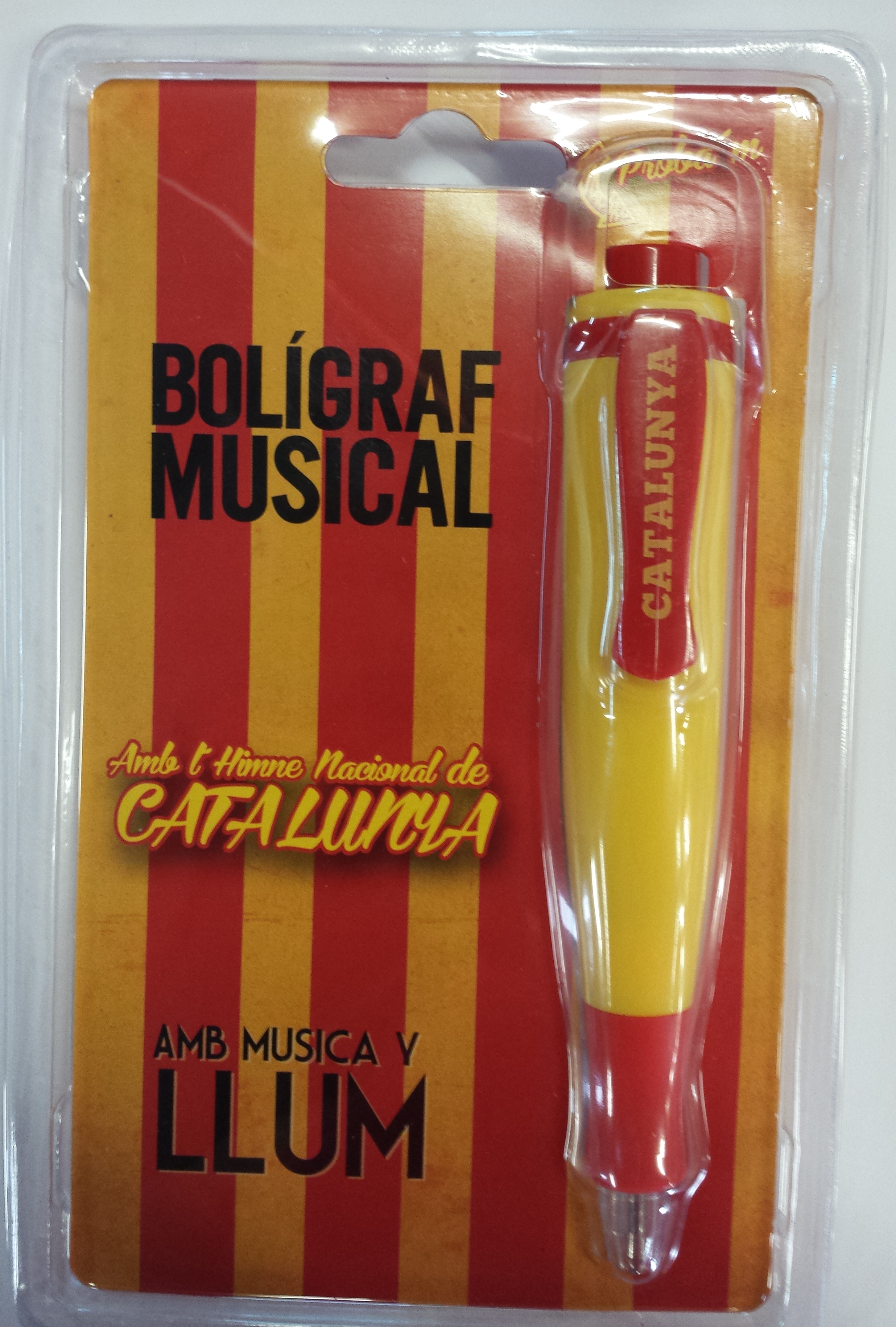 BOLIGRAF MUSICAL CATALUNYA