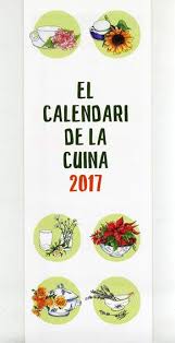 2017 CALENDARI DE LA CUINA