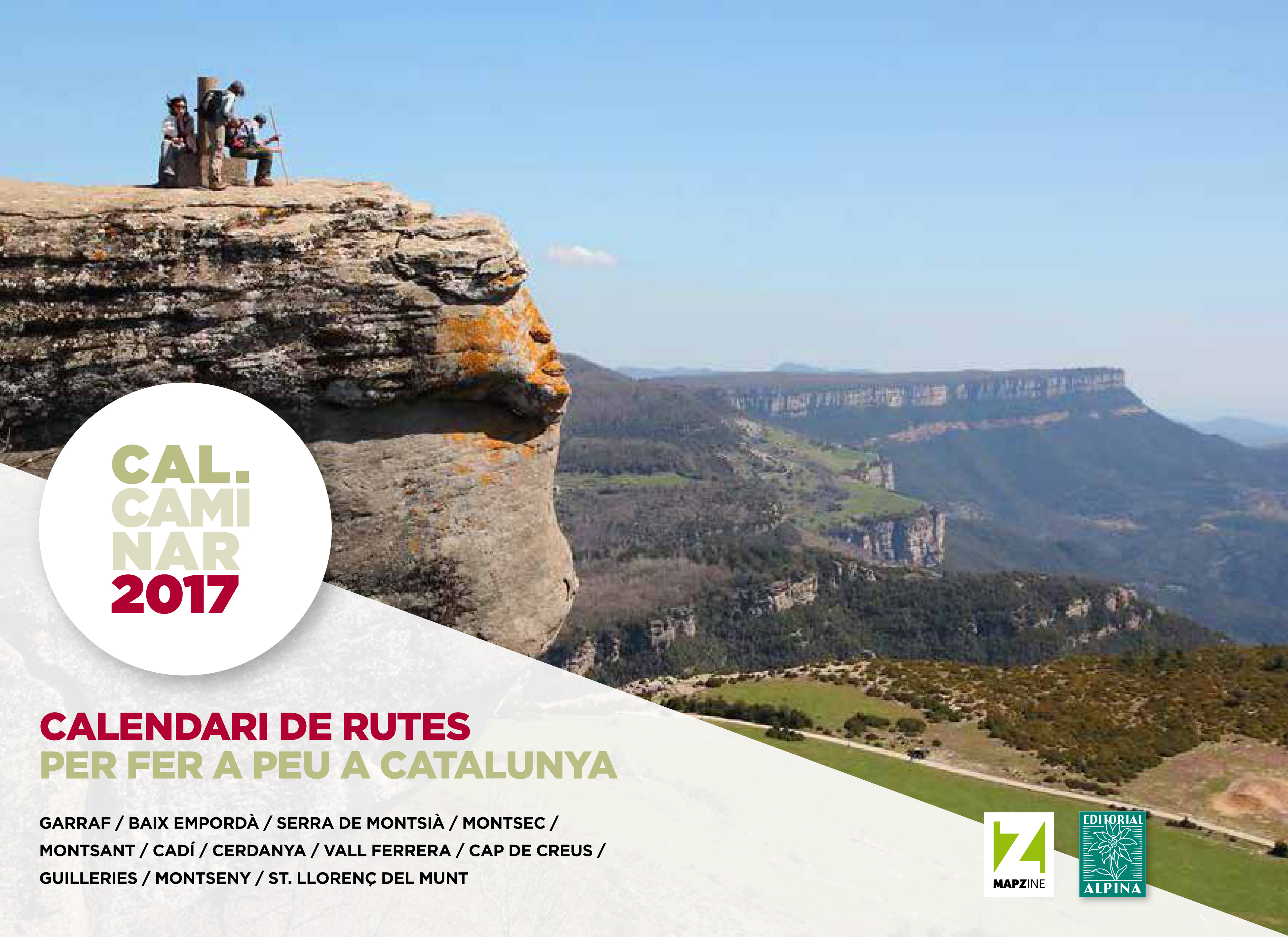 2017 CAL CAMINAR CALENDARI DE RUTES -ALPINA