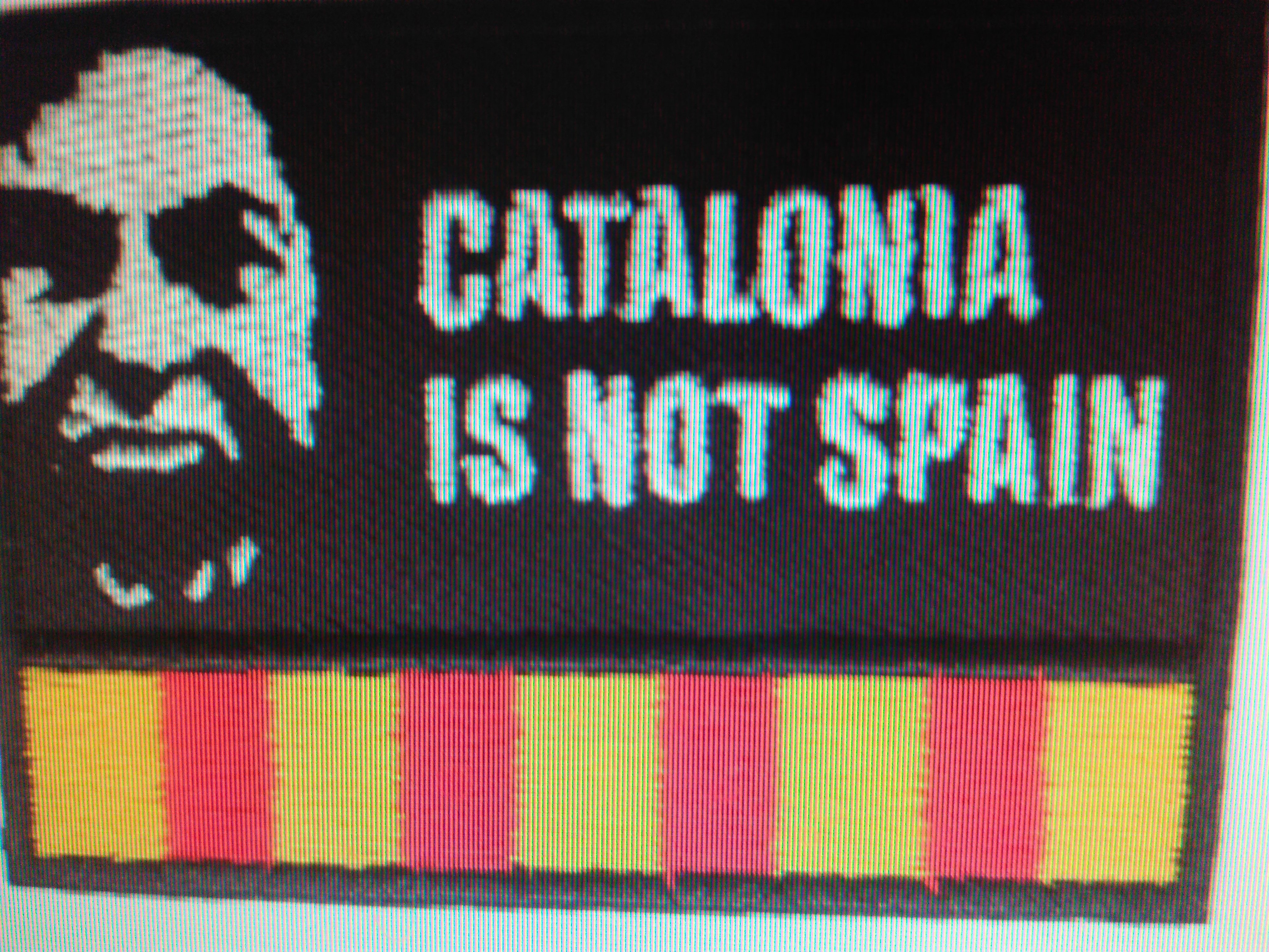 ESCUT  BRODAT CATALONIA IS NOT SPAIN